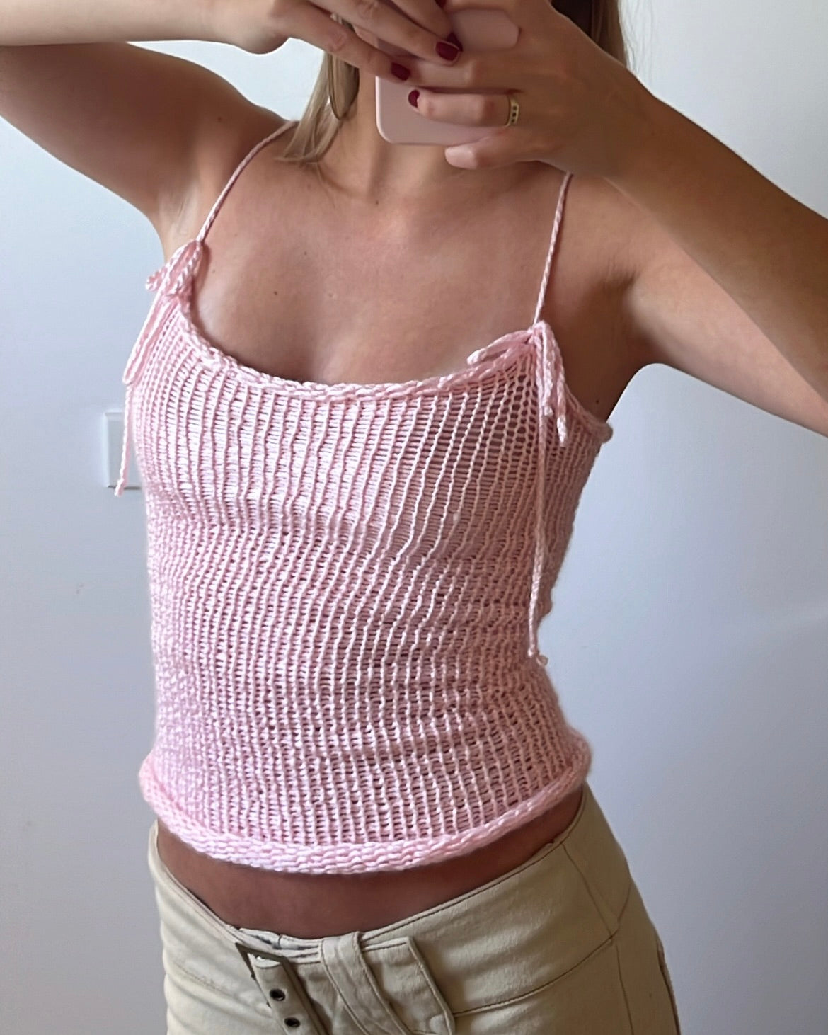 Straight Knit Bow Top | All Colours