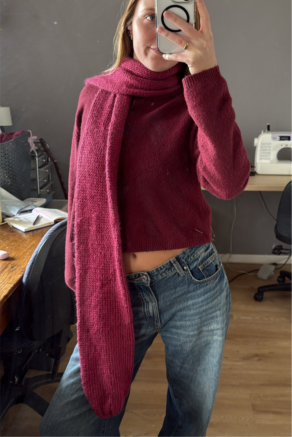 Chunky Knit Scarf | All Colours