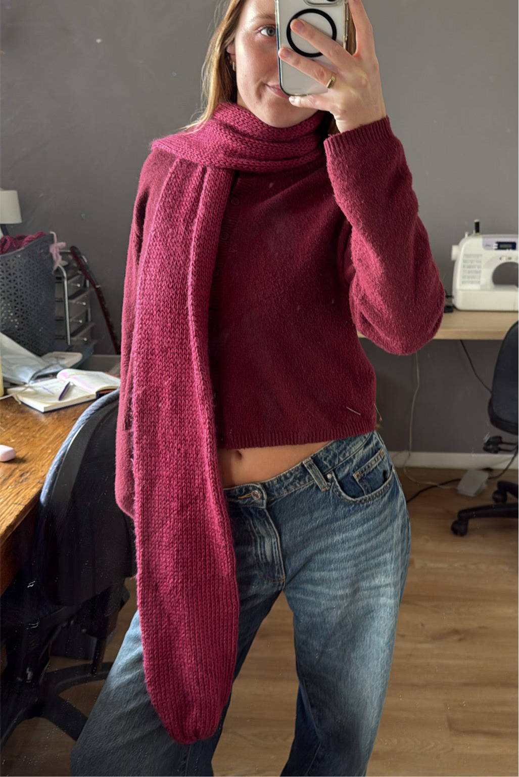 Chunky Knit Scarf | All Colours