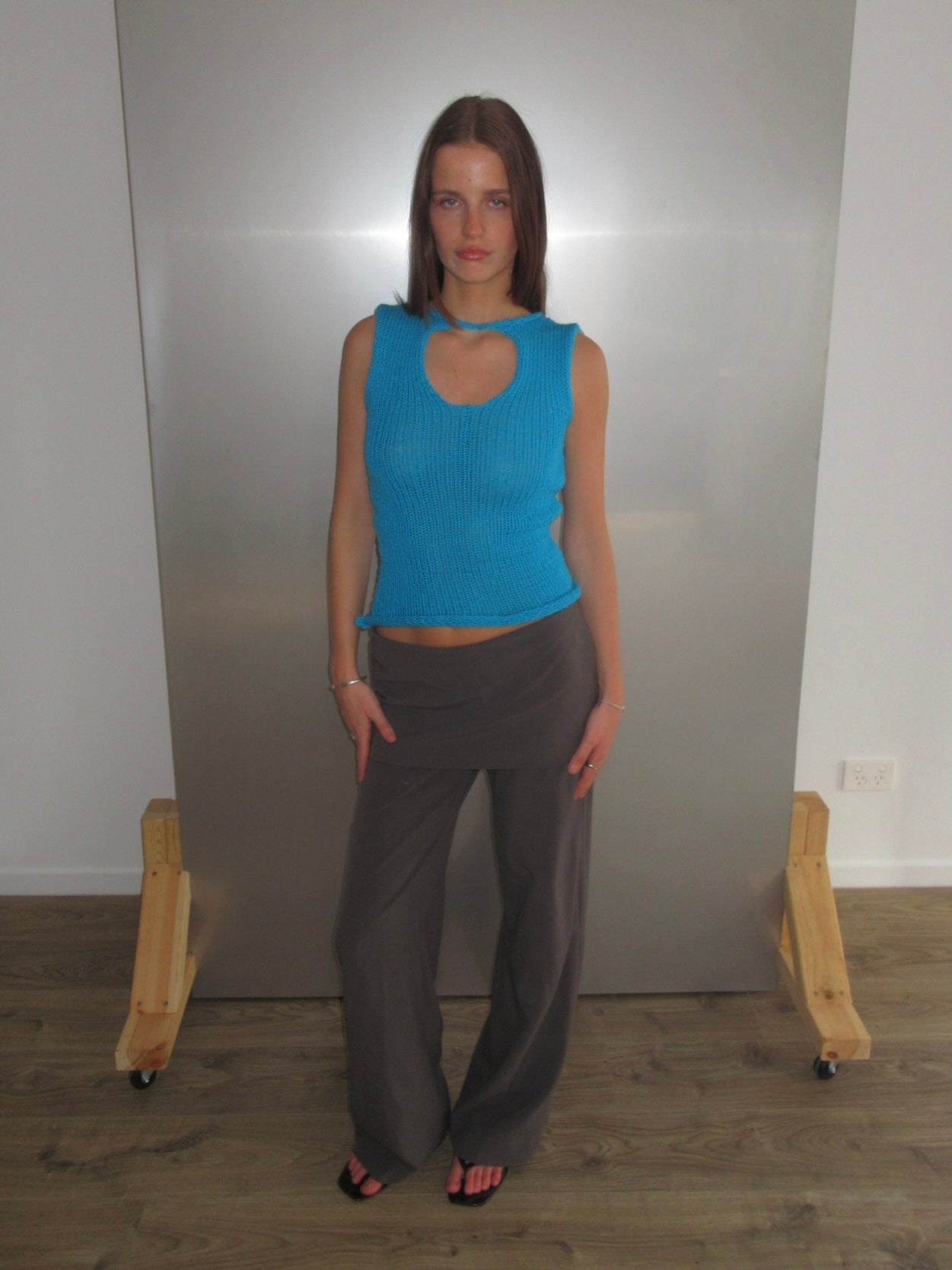 Keyhole Knit Top