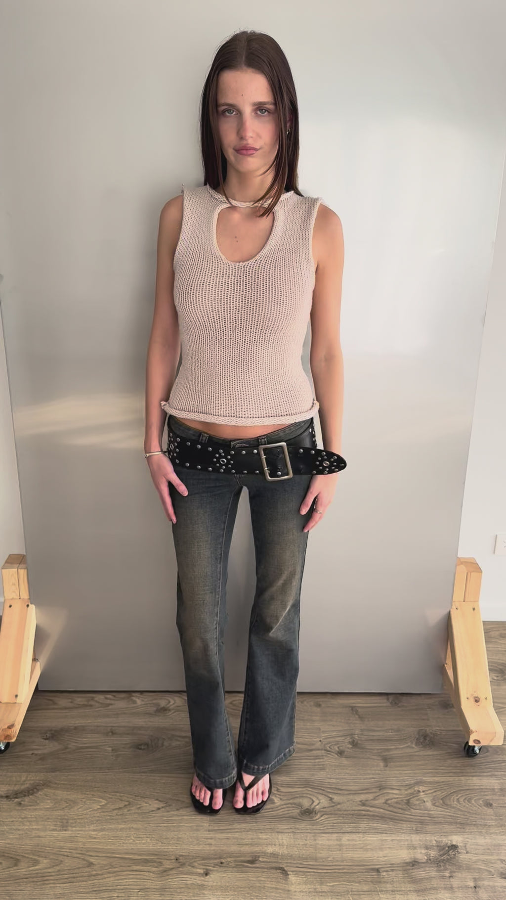 Keyhole Knit Top