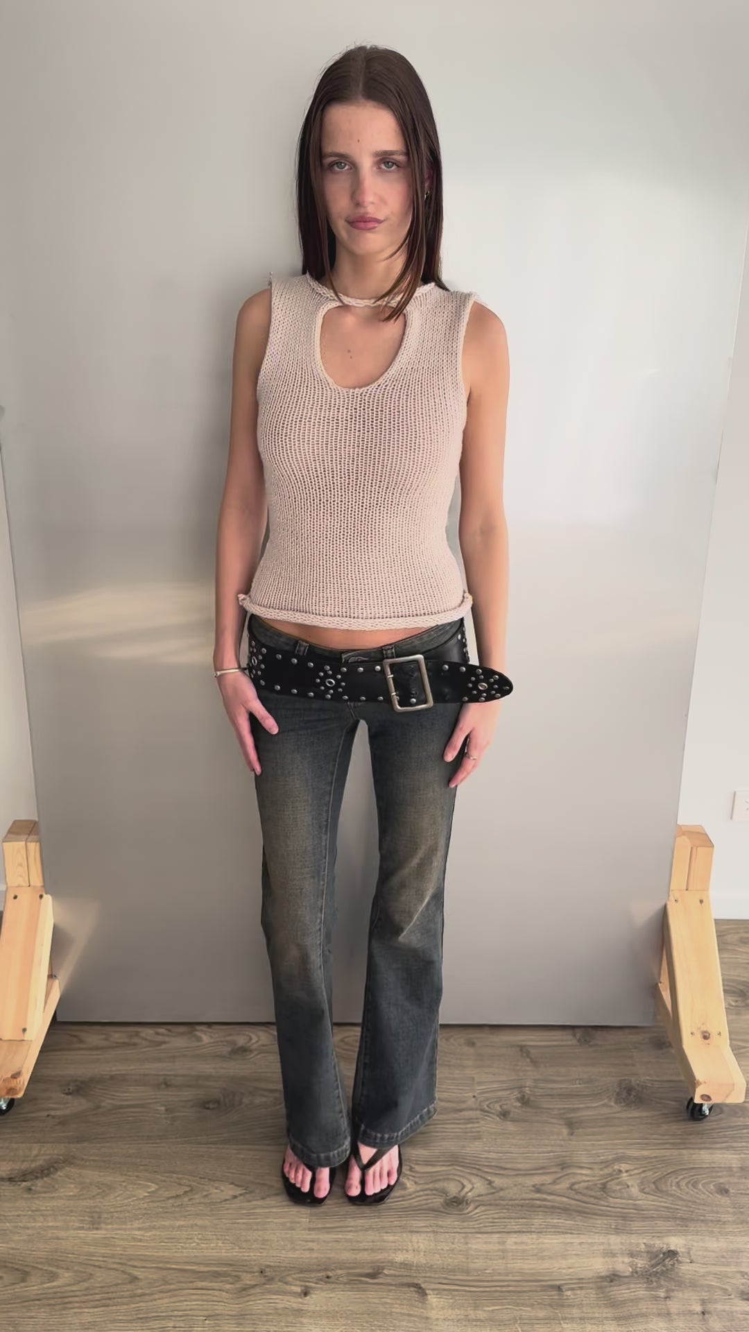 Keyhole Knit Top